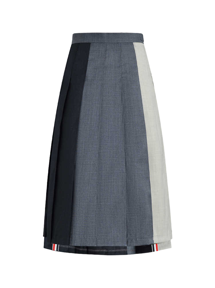 Women's Tri-Color Long Skirt | Thom Browne