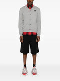 Comme Des Garçons Play logo patch v-neck cardigan