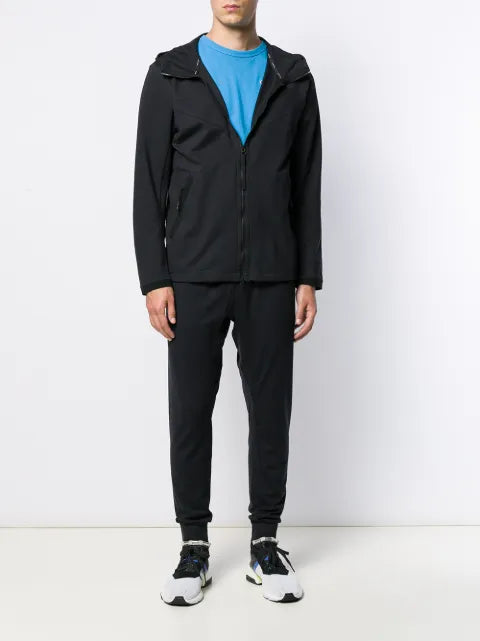 Nike hooded jersey jacket