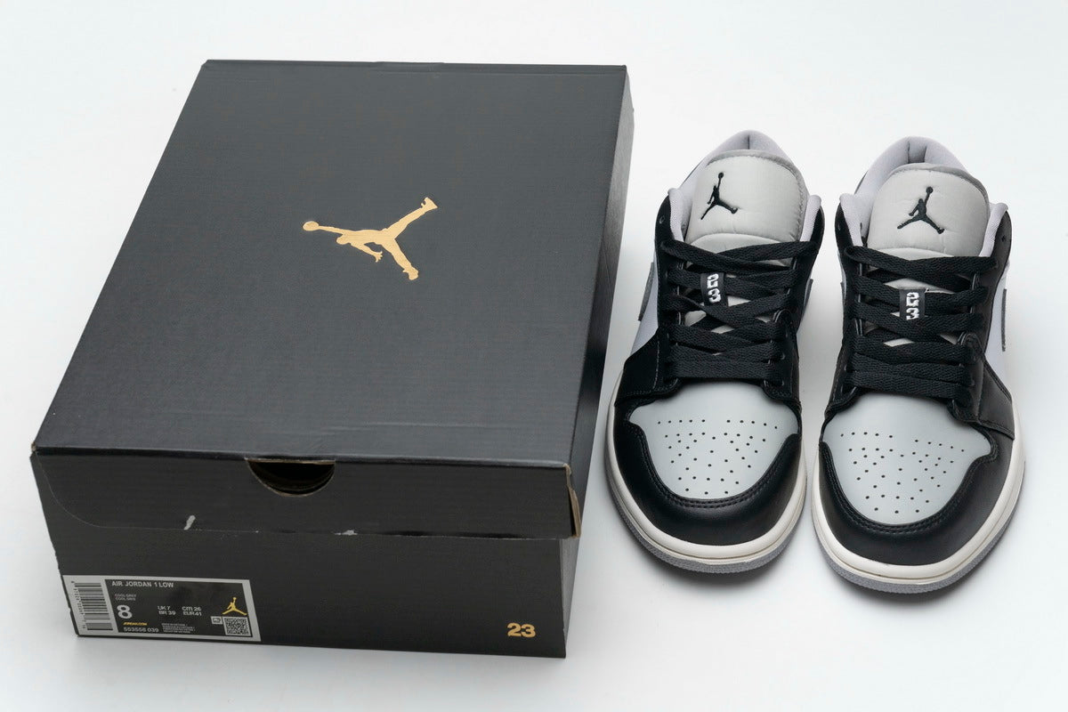 Air Jordan 1 Low Smoke Grey Reps Sneaker  553558-039