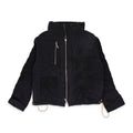 Black Bullet Zipper Jacket