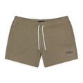 Tan CORE LOGO SWIM TRUNKS