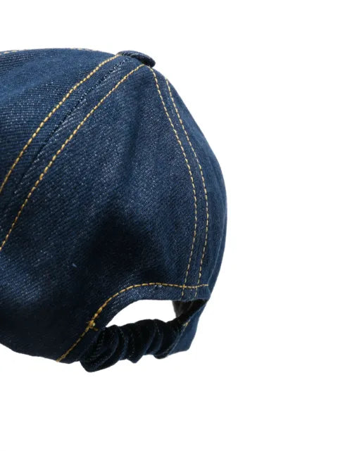 Patou Jeans-logo-embroidered baseball cap