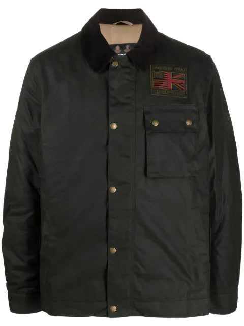 Barbour International B.Intl Steve McQueen wax jacket