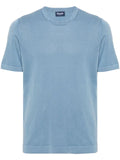 Drumohr crew-neck short-sleeve T-shirt