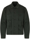 Undercover raw-cut overshirt