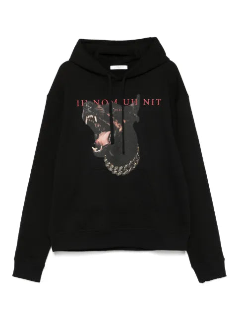 Ih Nom Uh Nit dog-print hoodie