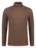 Luigi Borrelli ribbed roll-neck sweater