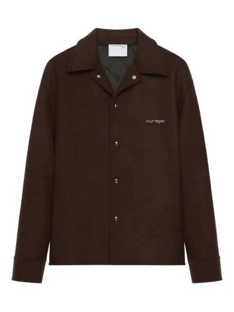 Courrèges snap-button shirt jacket