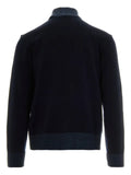Paul & Shark zipped ribbed-hem cardigan