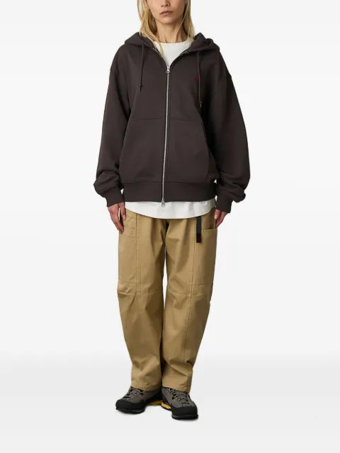 Gramicci One Point zipped hoodie