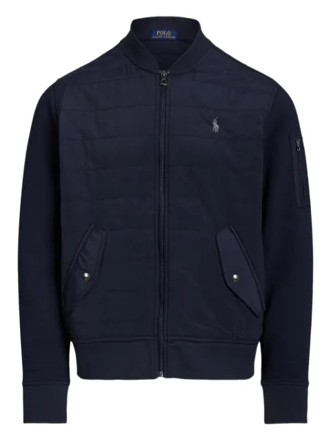 Polo Ralph Lauren panel-design zip-fastening bomber jacket