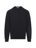 Stone Island 6100019 cotton fleece regular-fit crewneck sweatshirt with seasonal pocket