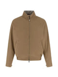 Brunello Cucinelli standing-collar jacket