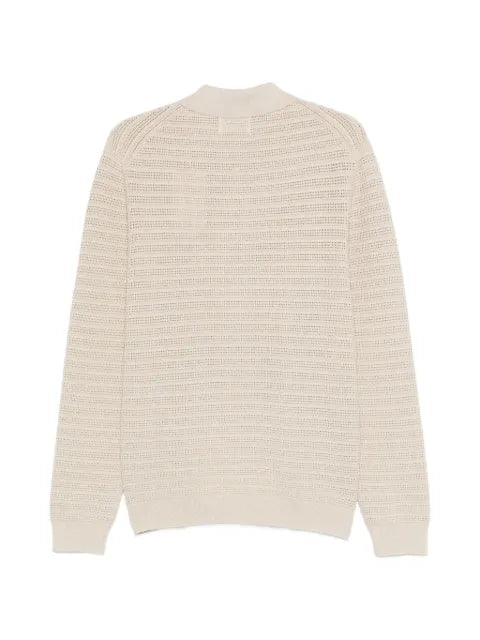 NN07 Gustav zip-up cardigan