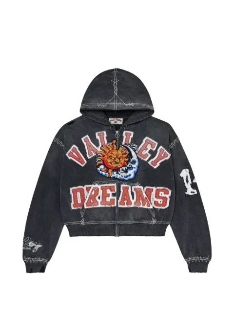 Vale Sunny zip-up hoodie
