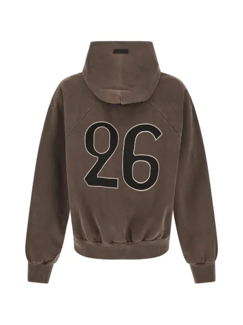 Fear Of God graphic-print raglan-sleeve hoodie