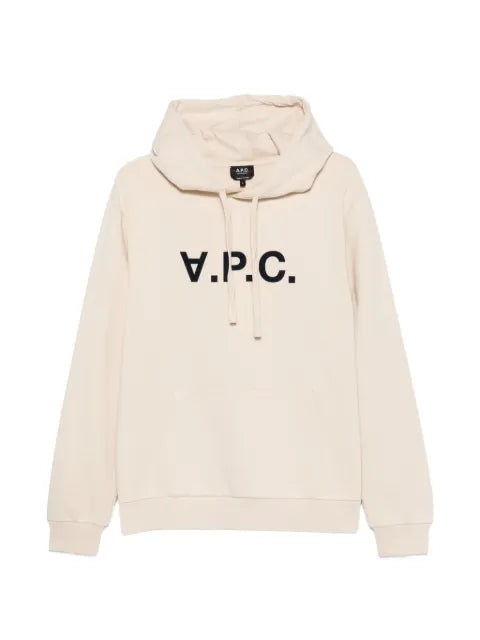 A.P.C. logo-print hoodie