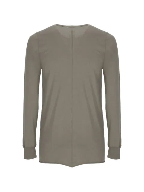 Rick Owens raw-cut long-sleeve sweater