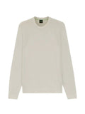 BOSS cotton-blend sweater with bodymapping structure