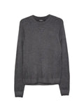 AROVESCIO crew-neck ribbed-trim sweater