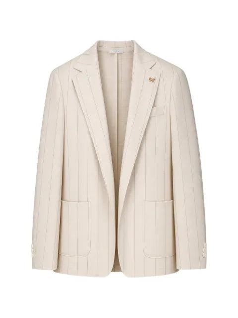 Tombolini pinstripe-pattern single-breasted blazer