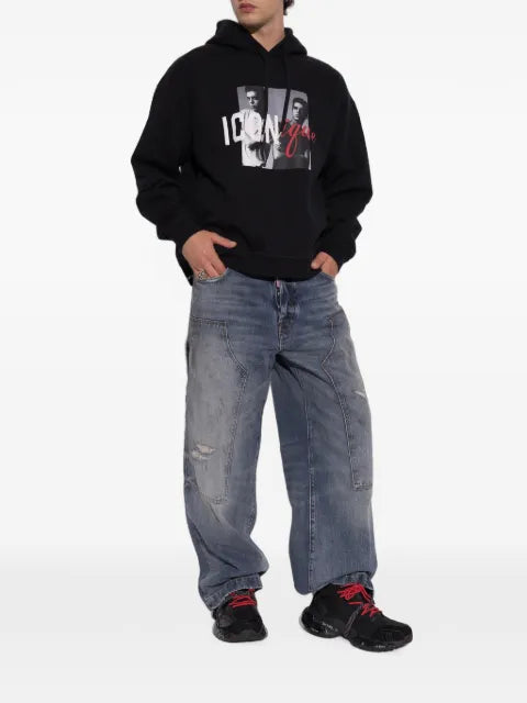 DSQUARED2 Icon-print hoodie