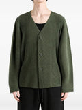 Homme Plissé Issey Miyake Slash plissé-effect cardigan