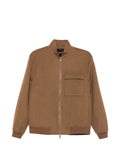 Paltò zip-up high-neck jacket