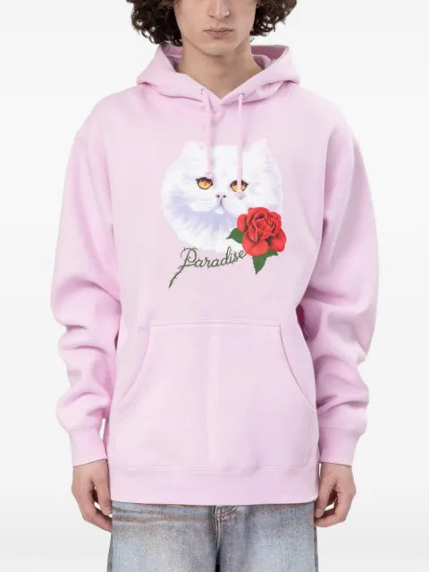 PARADISE NYC Purradise graphic-print hoodie