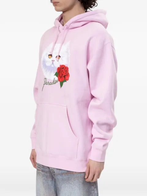 PARADISE NYC Purradise graphic-print hoodie