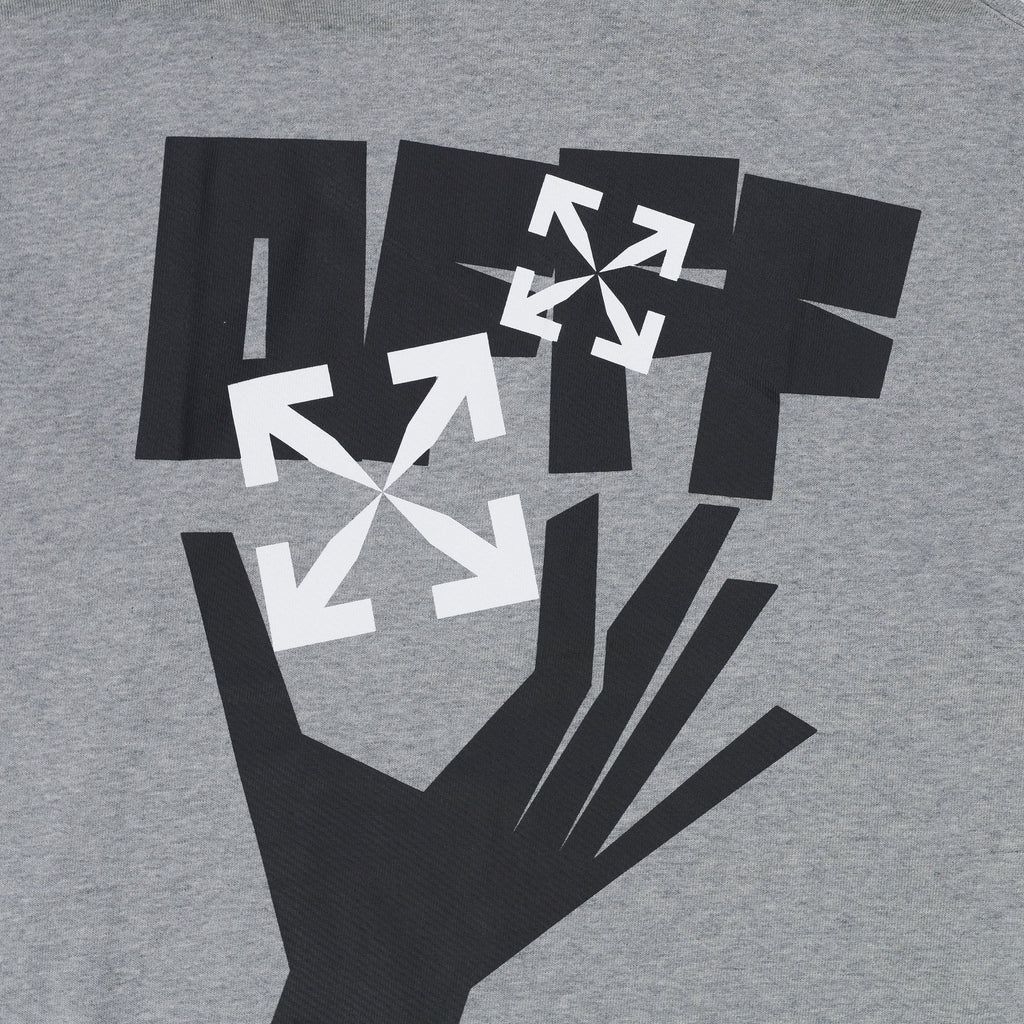Heather Grey Hand Arrow Hoodie