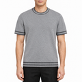 Premium Knitted T-Shirt - Men's 100% Cotton Oxford Shirt | Thom Browne