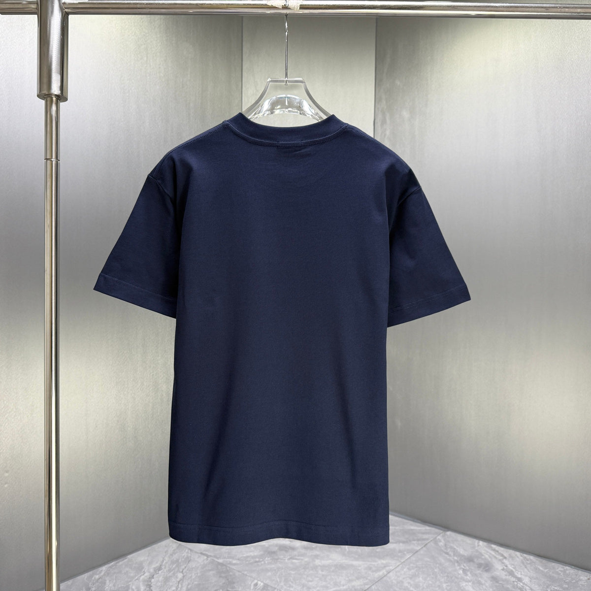 Moncler Badge Essential T-Shirt Navy