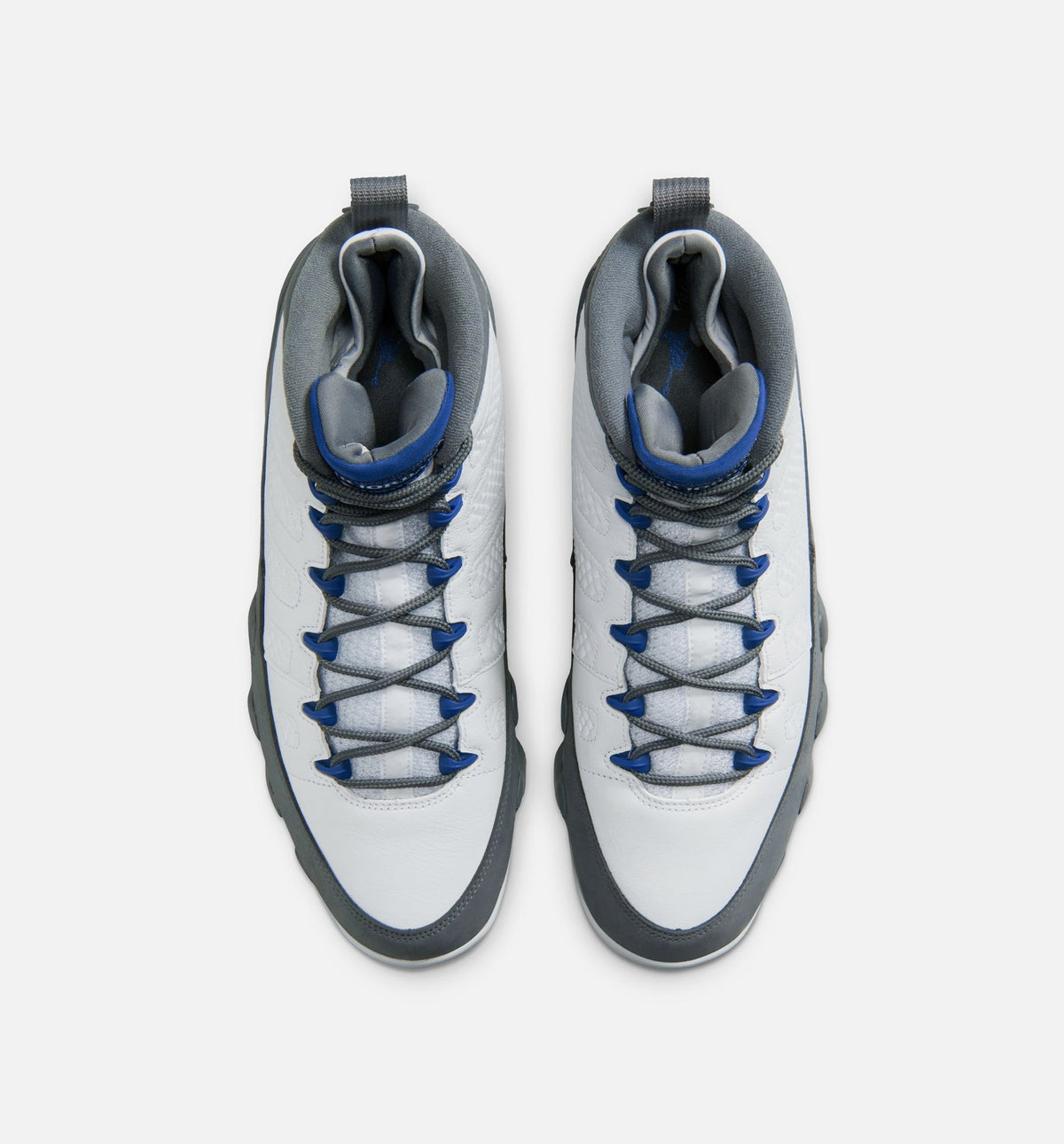 Air Jordan 9 Retro Flint Grey Men's Lifestyle Shoes – White/French Blue/Flint Grey