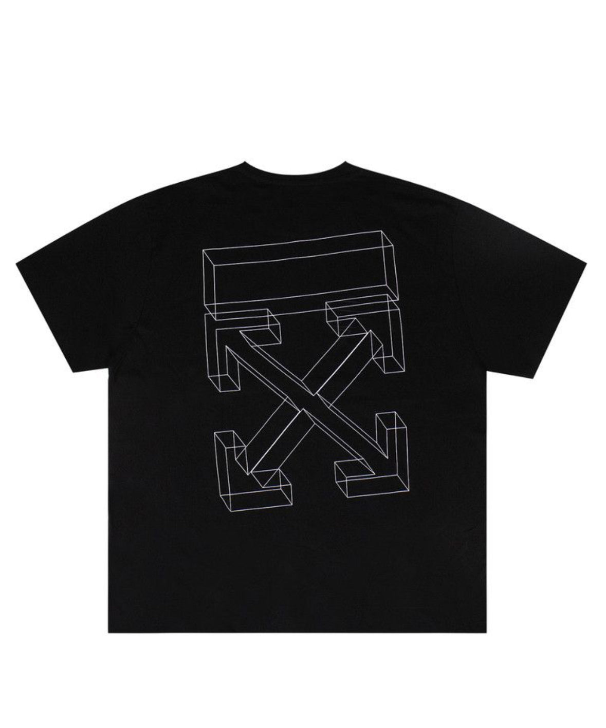Off-White 3D Logo Oversized T-Shirt Black