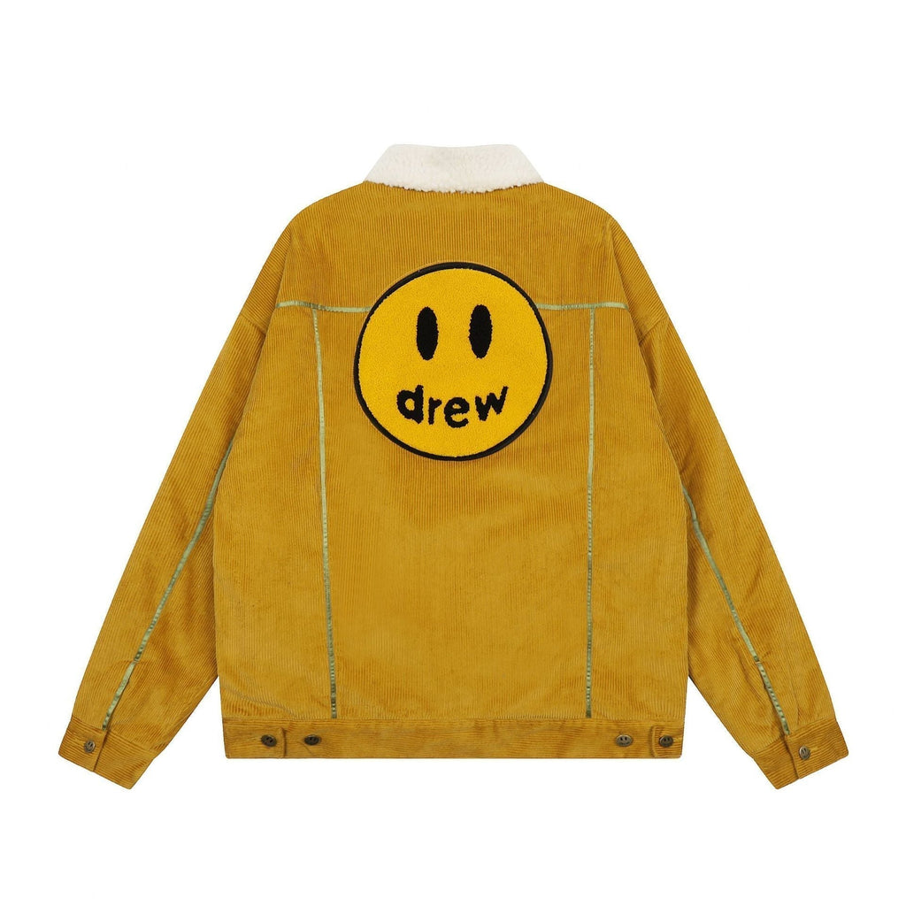 Drew House Jacket Unisex Lapel Fleece Denim Jacket