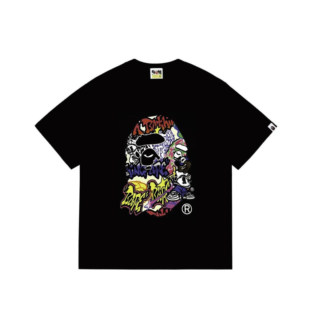 BAPE Skull Graphic Short-Sleeve T-Shirt