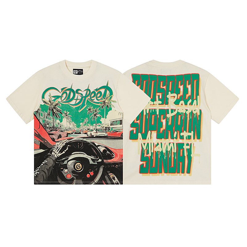 Godspeed Super Run Miami FL Graphic T-Shirt