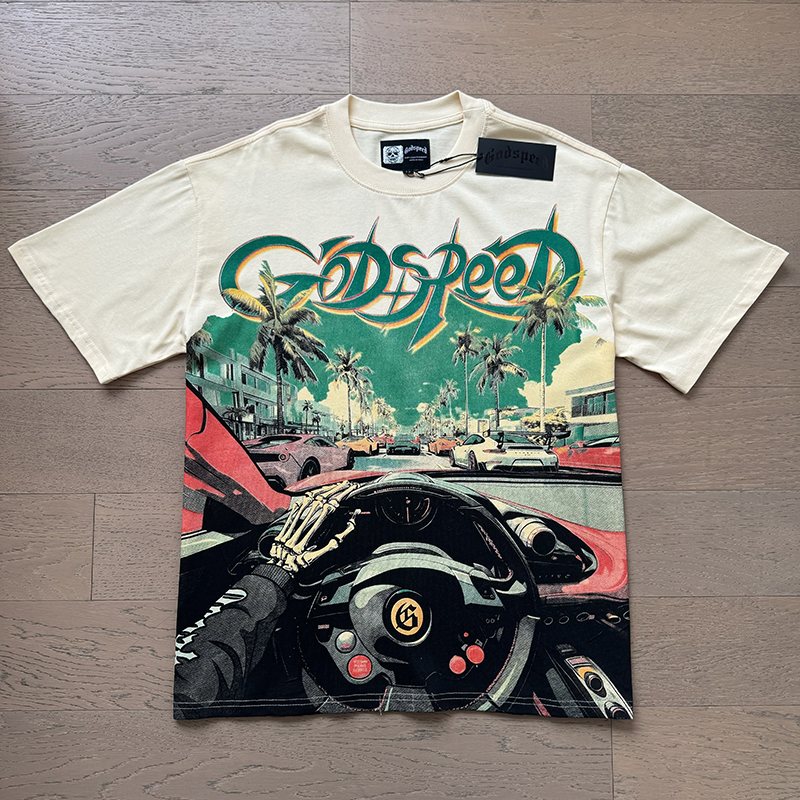 Godspeed Super Run Miami FL Graphic T-Shirt