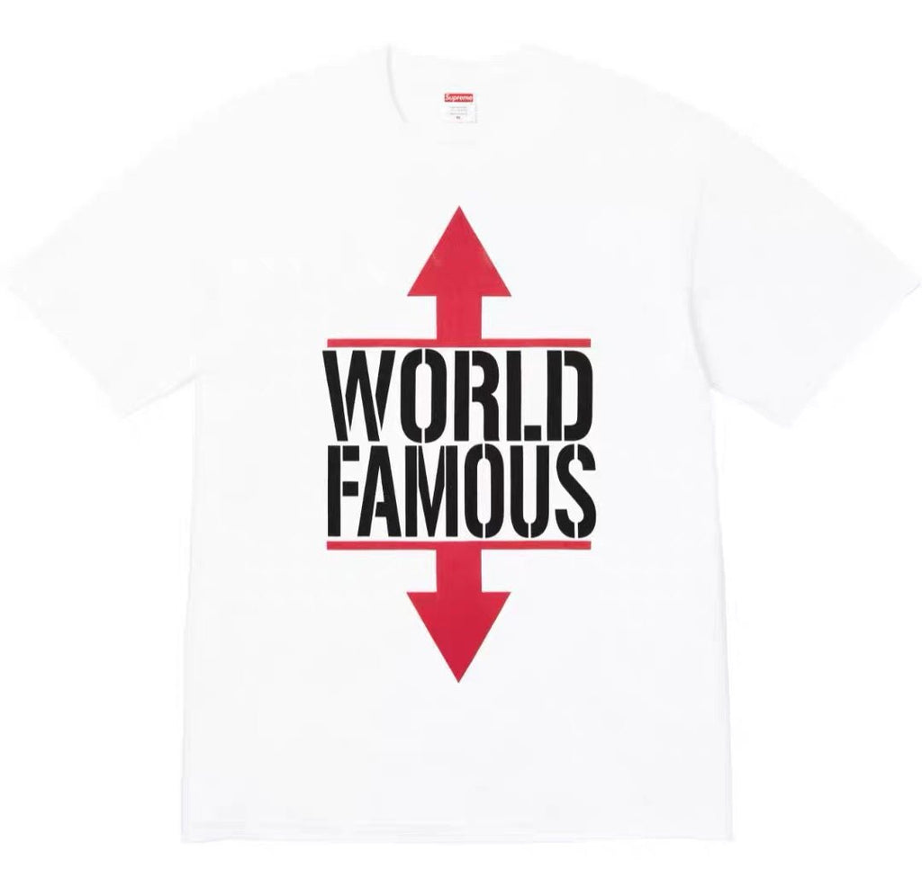 Supreme World Famous Short-Sleeve Graphic T-Shirt