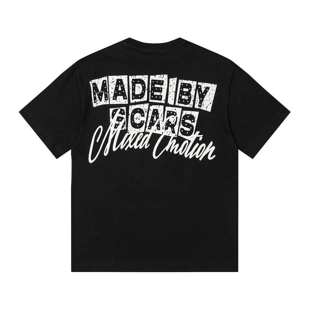 MIXED EMOTION Rhinestone Graphic T-Shirt
