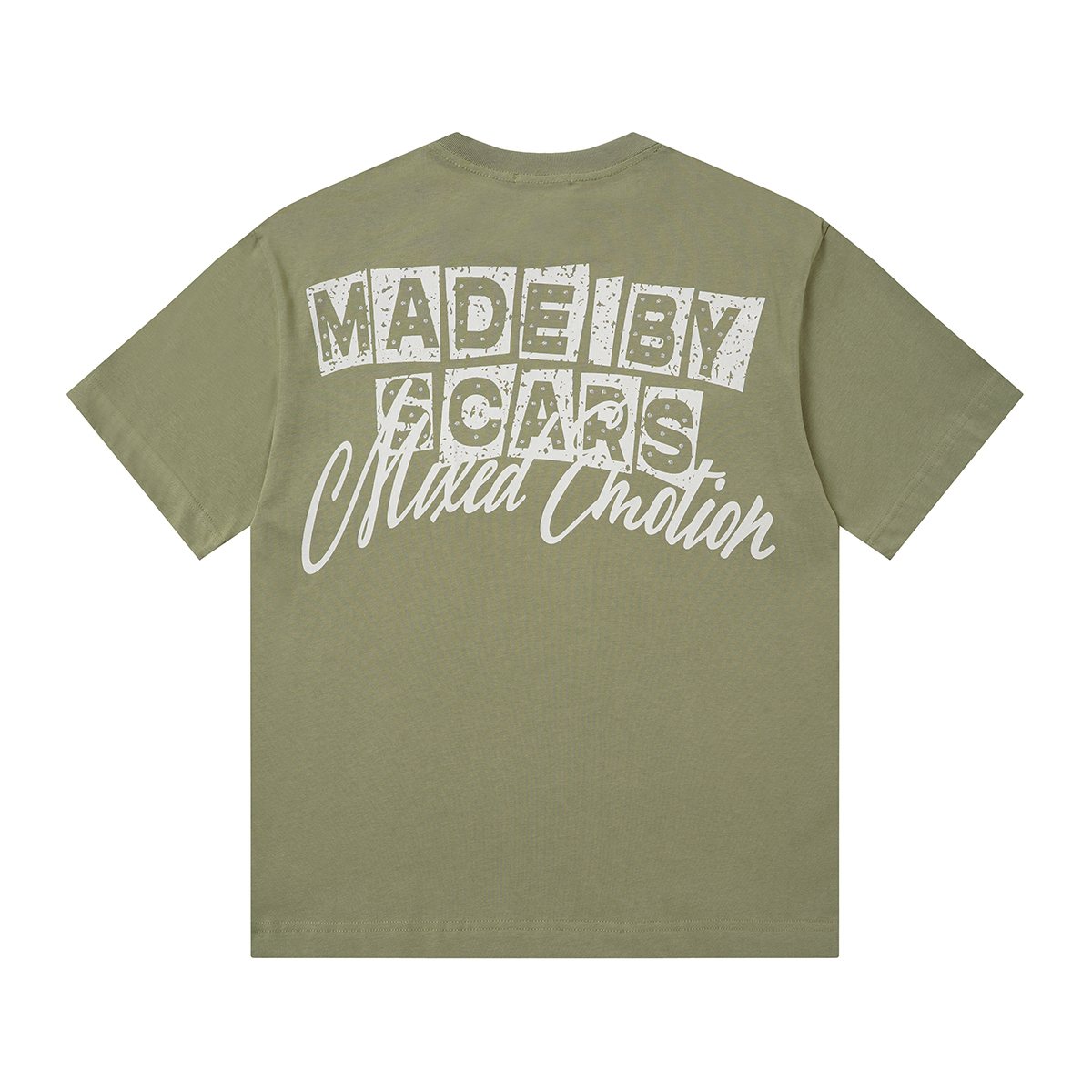 MIXED EMOTION Rhinestone Graphic T-Shirt