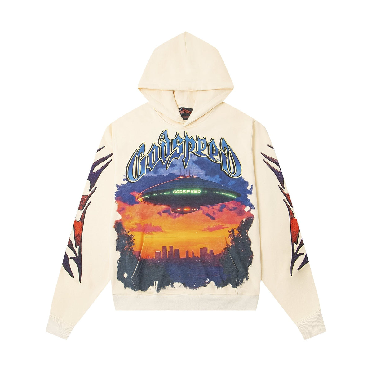 Godspeed UFO & Sun-Eye Graphic Hoodie