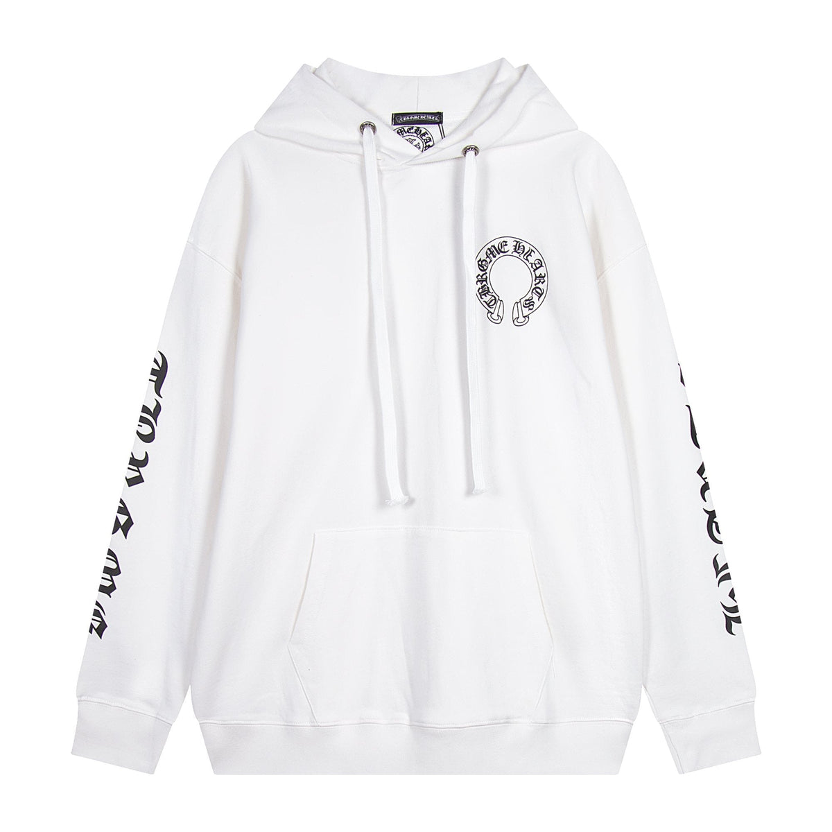 Chrome Hearts Slogan Graphic Hoodie