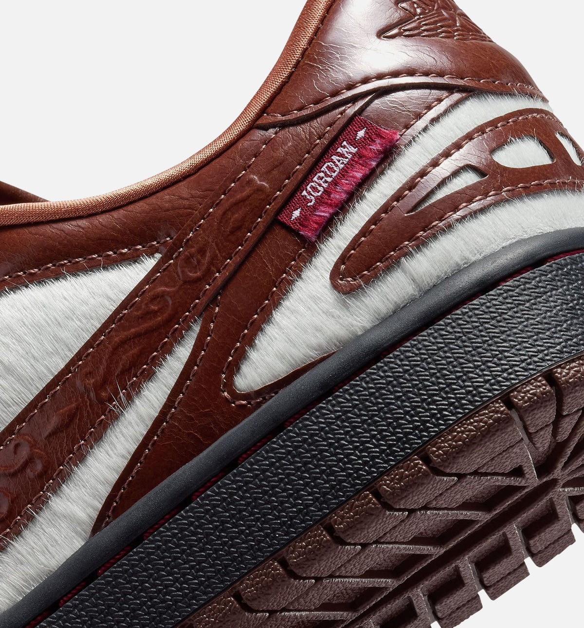 Air Jordan 1 Low Lunar New Year Women's Lifestyle Shoes - Light Chocolate/Black