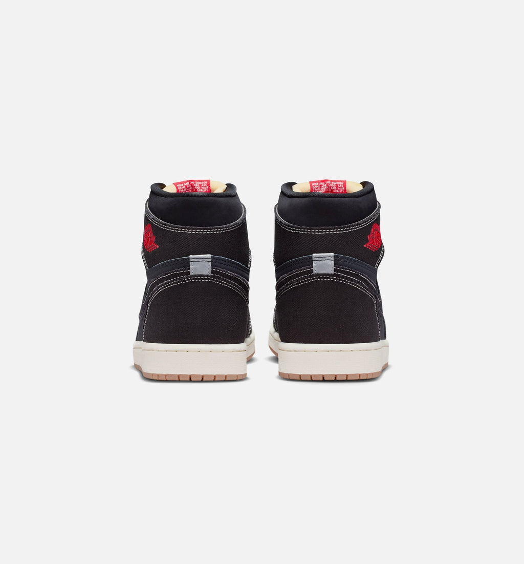 Air Jordan 1 Retro High OG Mens Lifestyle Shoe - Black/University Red/Sail/Gum Medium Brown