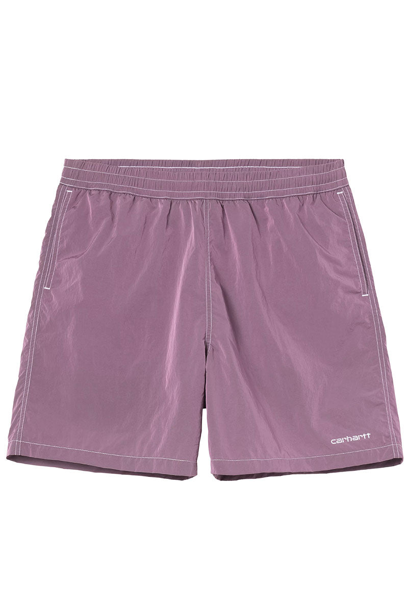 CARHARTT WIP CANBY SWIM TRUNKS Purple / White