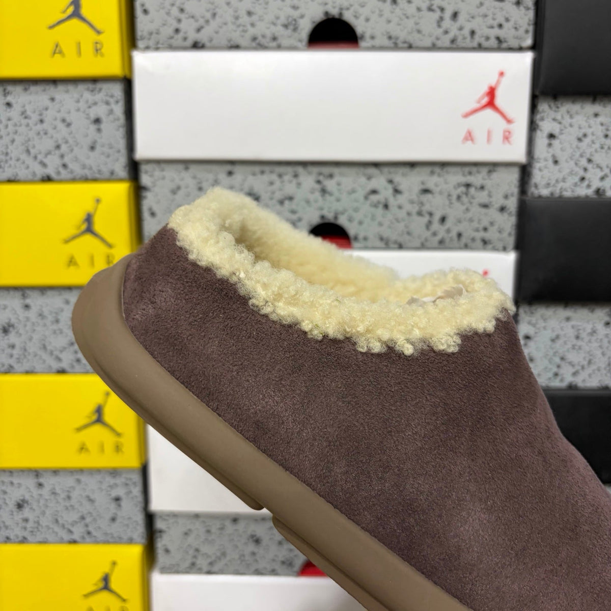 UGG Tasman Slipper – Unisex Wool-Lined Suede Moccasin in Chocolate Brown