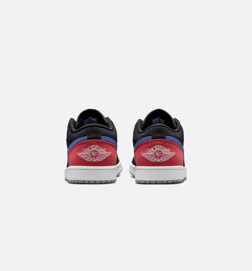 Air Jordan 1 Low Mens Lifestyle Shoe - Black/Summit White/True Blue/Varsity Red